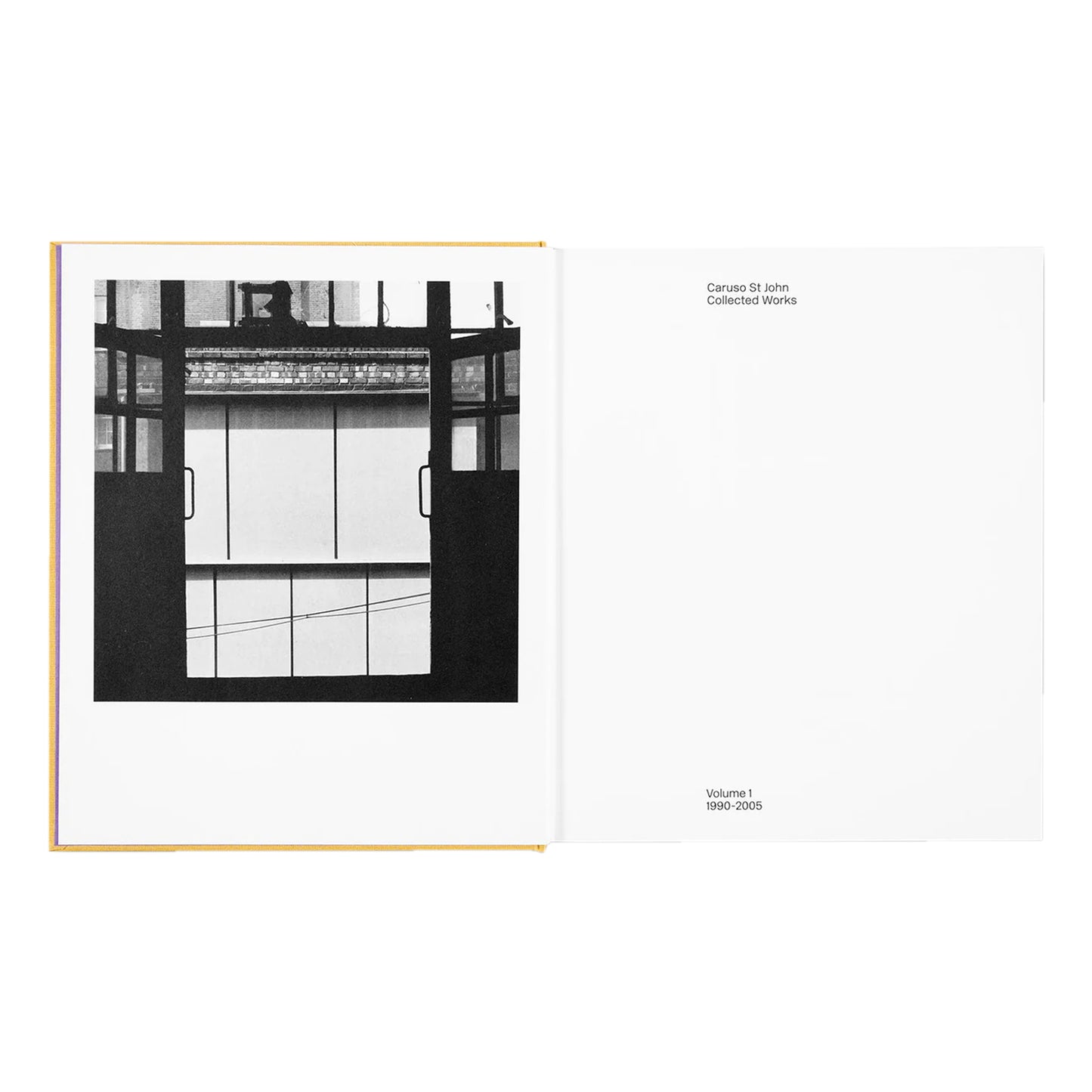 Collected Works Vol. 1 1990-2005 by Caruso St John