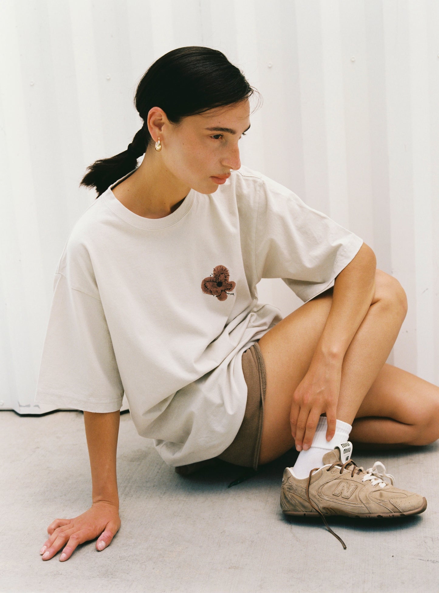 Irosabi Washi-Cream Tee