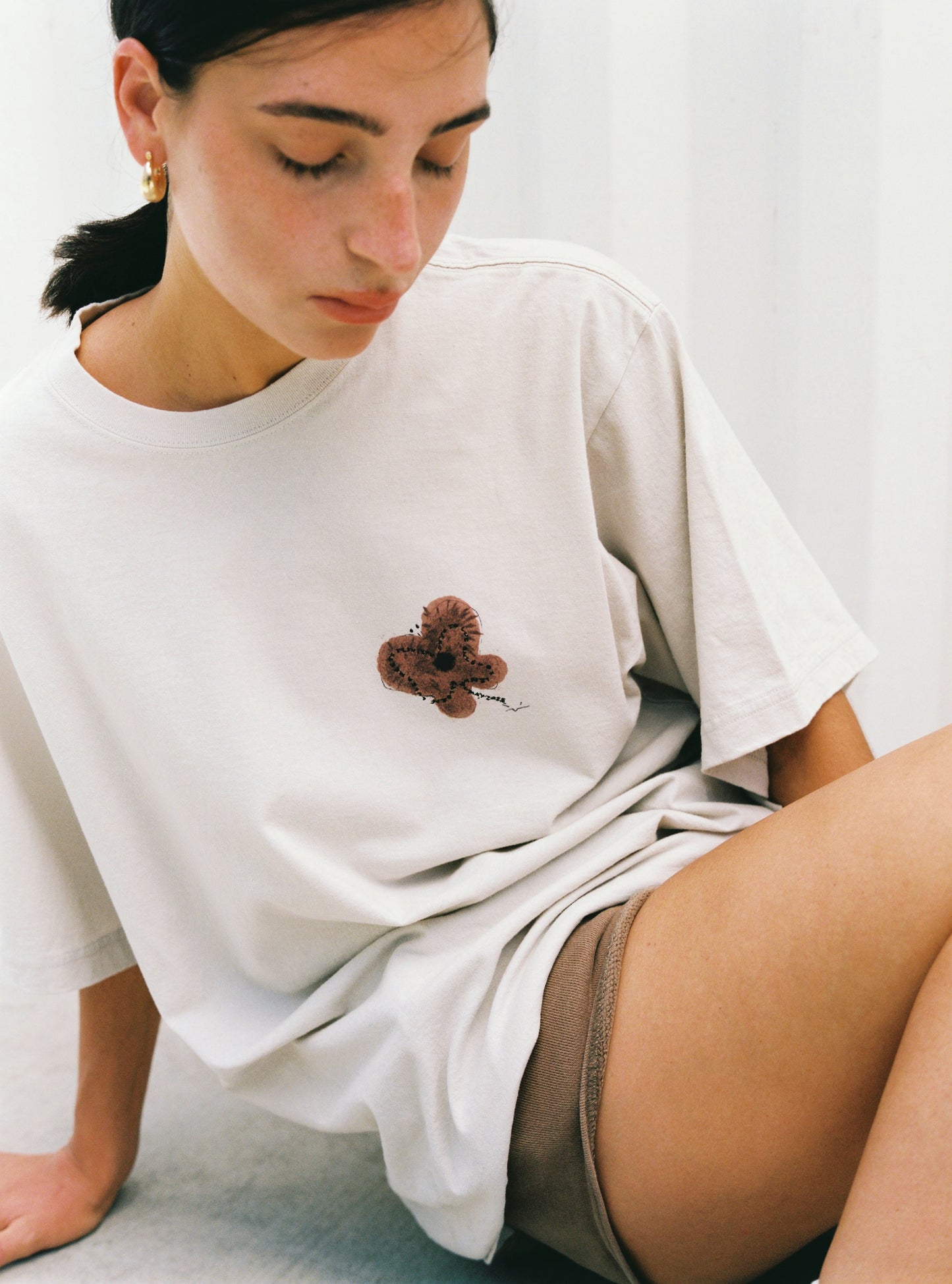 Irosabi Washi-Cream Tee