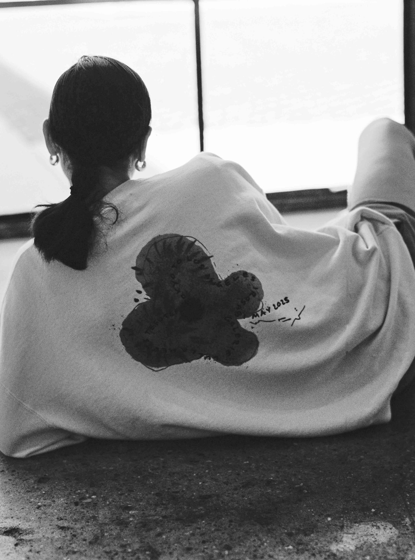 Irosabi Washi-Cream Sweatshirt