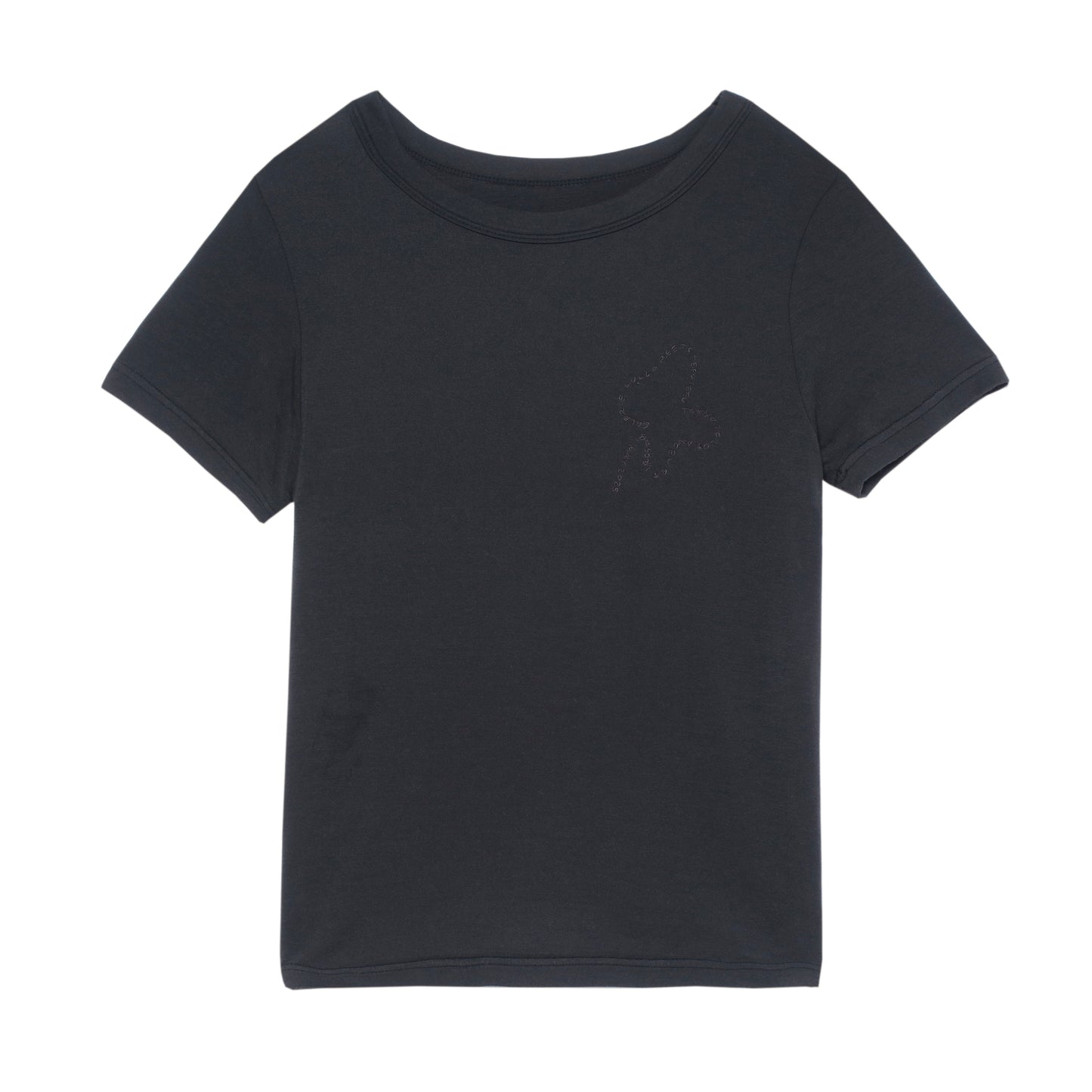 Irosabi Sumi-Charcoal Baby Tee