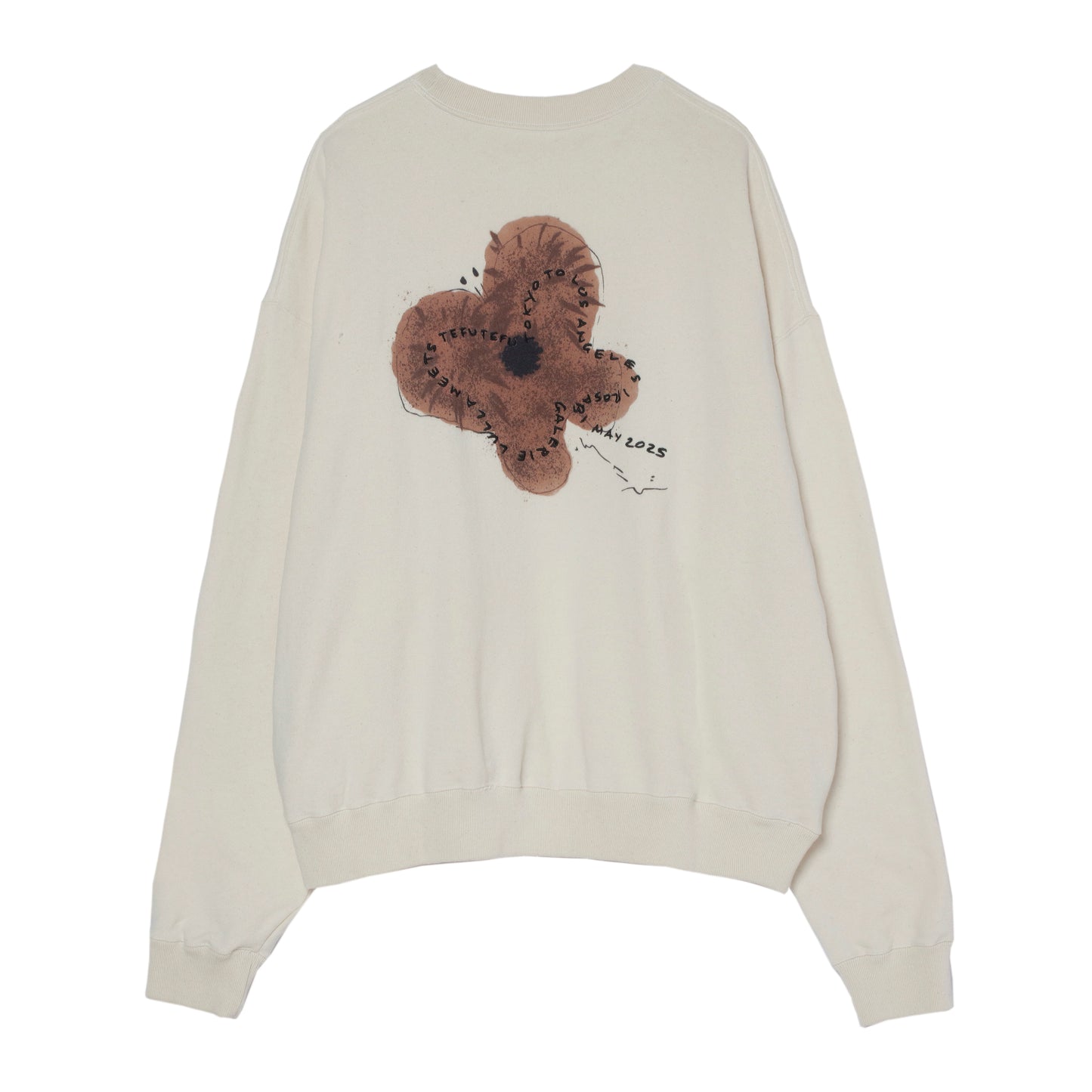 Irosabi Washi-Cream Sweatshirt