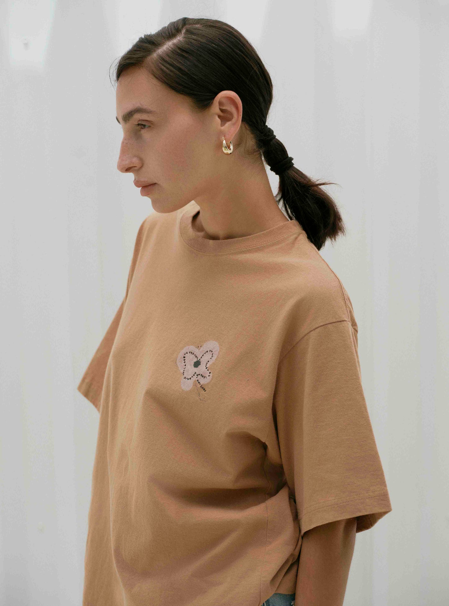 Irosabi Kakishibu-Burnt Orange Tee
