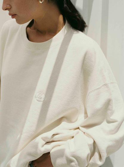 Irosabi Washi-Cream Sweatshirt