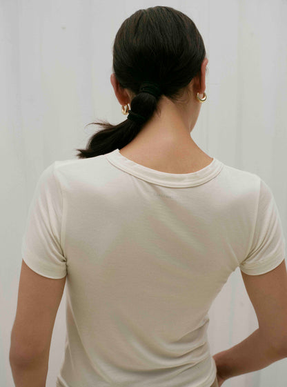 Irosabi Washi-Cream Baby Tee